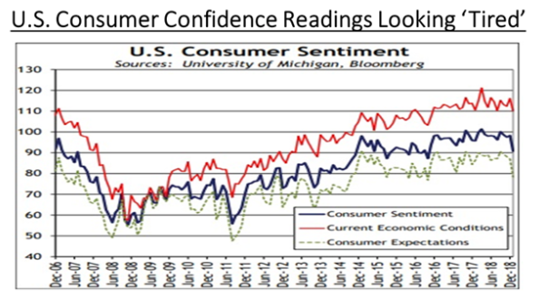 Consumer Confidence Looking Tired | Jan 2019